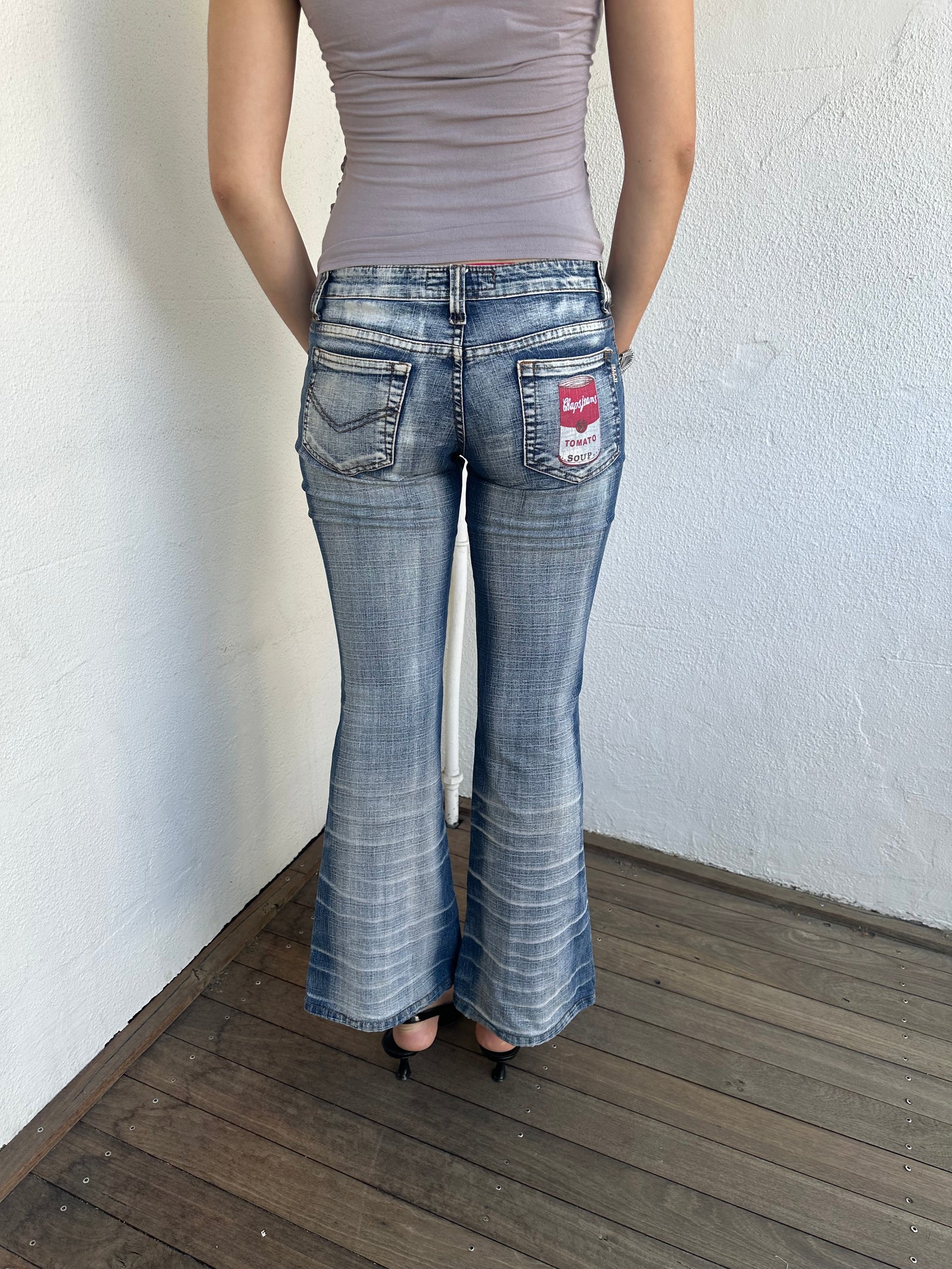 2000s Chaps Low-rise Bootcut Jeans - Size S