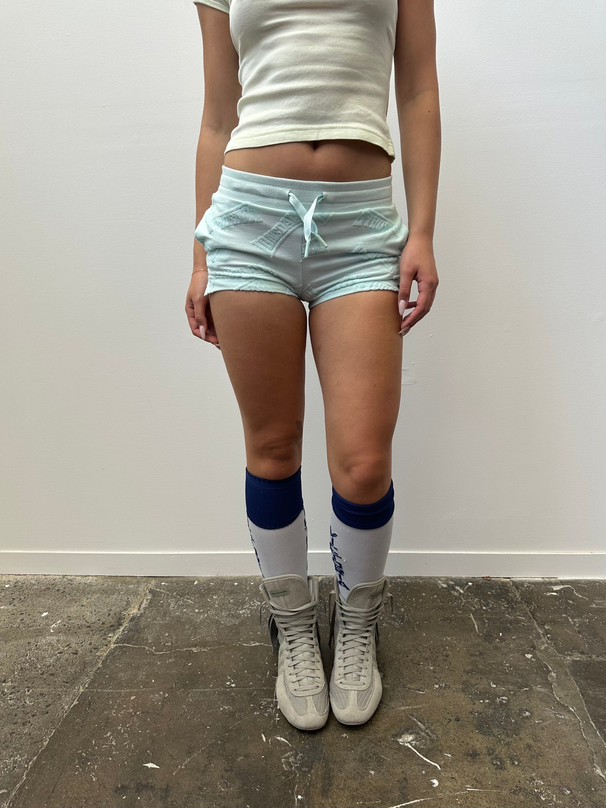 Lonsdale Aqua Blue Shorts - Size XS