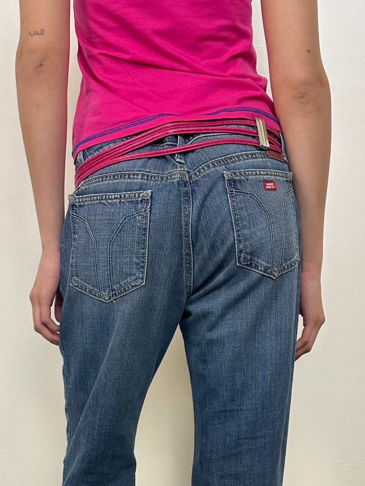Miss Sixty Low-rise Mid wash Jeans - Size M