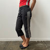 Adidas Charcoal Grey Capri Pants - Size S