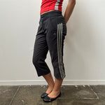 Adidas Charcoal Grey Capri Pants - Size S