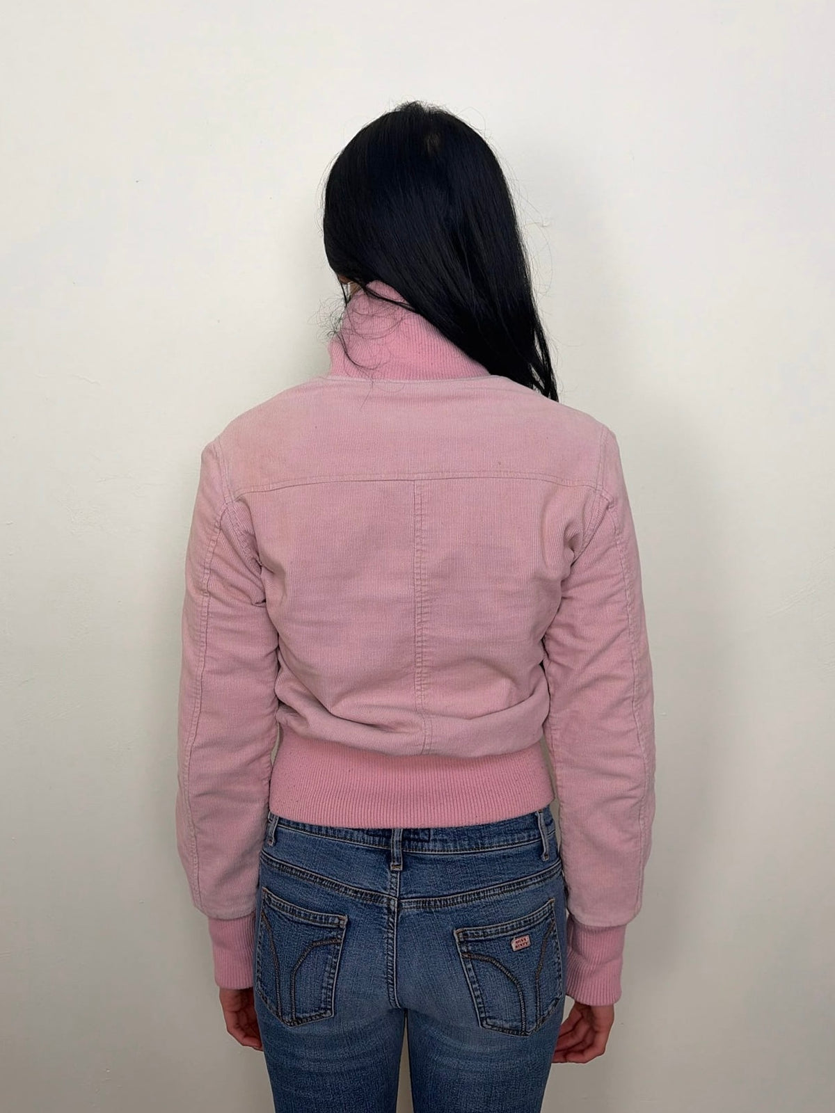 Pimkie Baby Pink Corduroy Jacket - Size M
