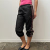 Puma Black & Hot Pink Capri Pants - Size S