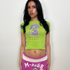 Dragon Graphic Lime Green Baby T-Shirt - Size M