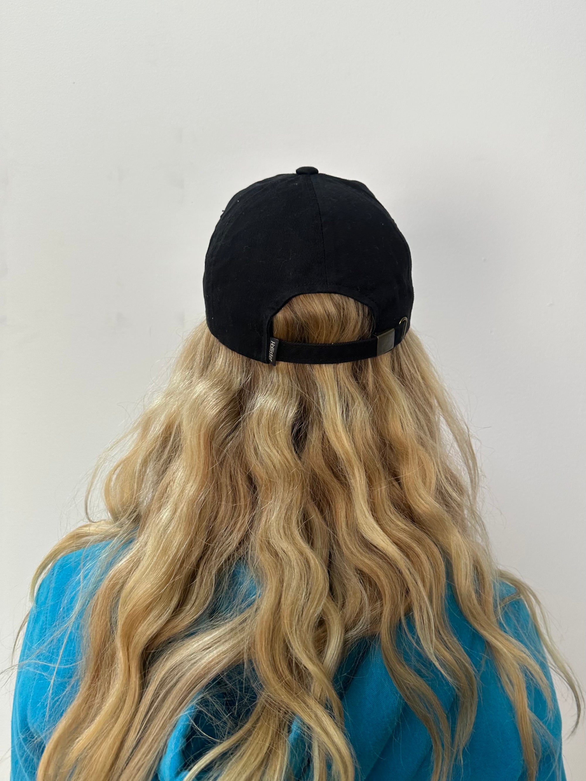 Holister Black Patch Detail Cap