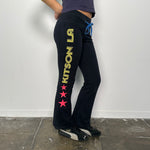 Colourful Large Print Out Track Pants - Size S