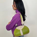 Alaluna Lime Green Shell Bag