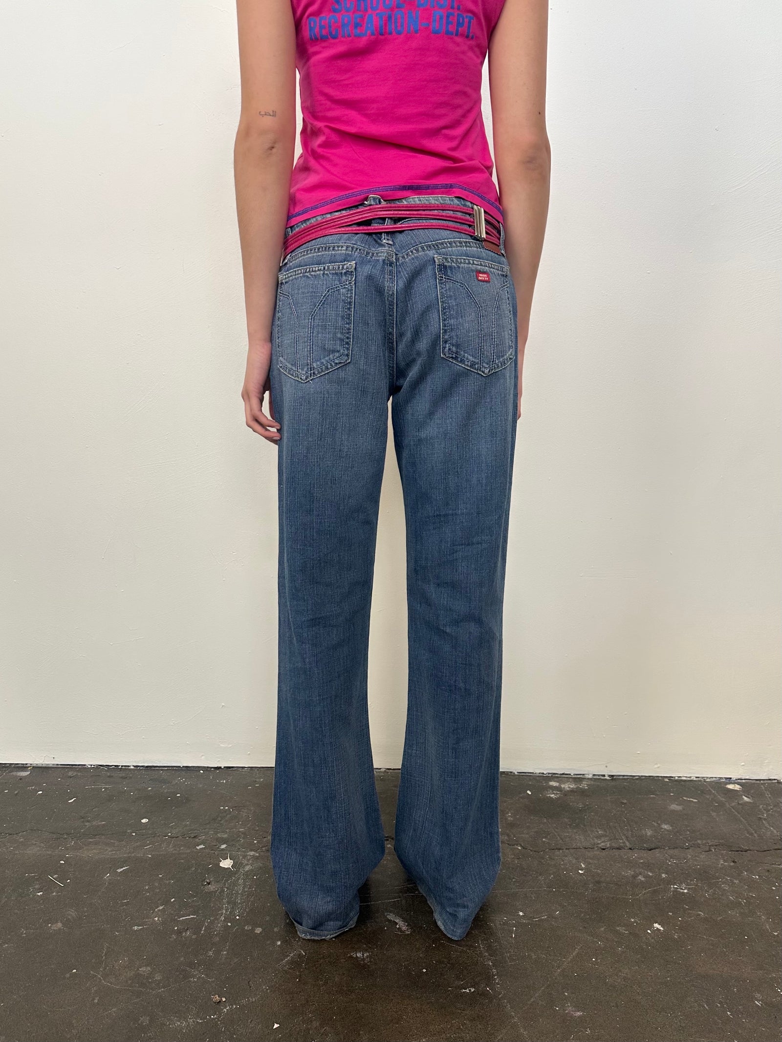 Miss Sixty Low-rise Mid wash Jeans - Size M
