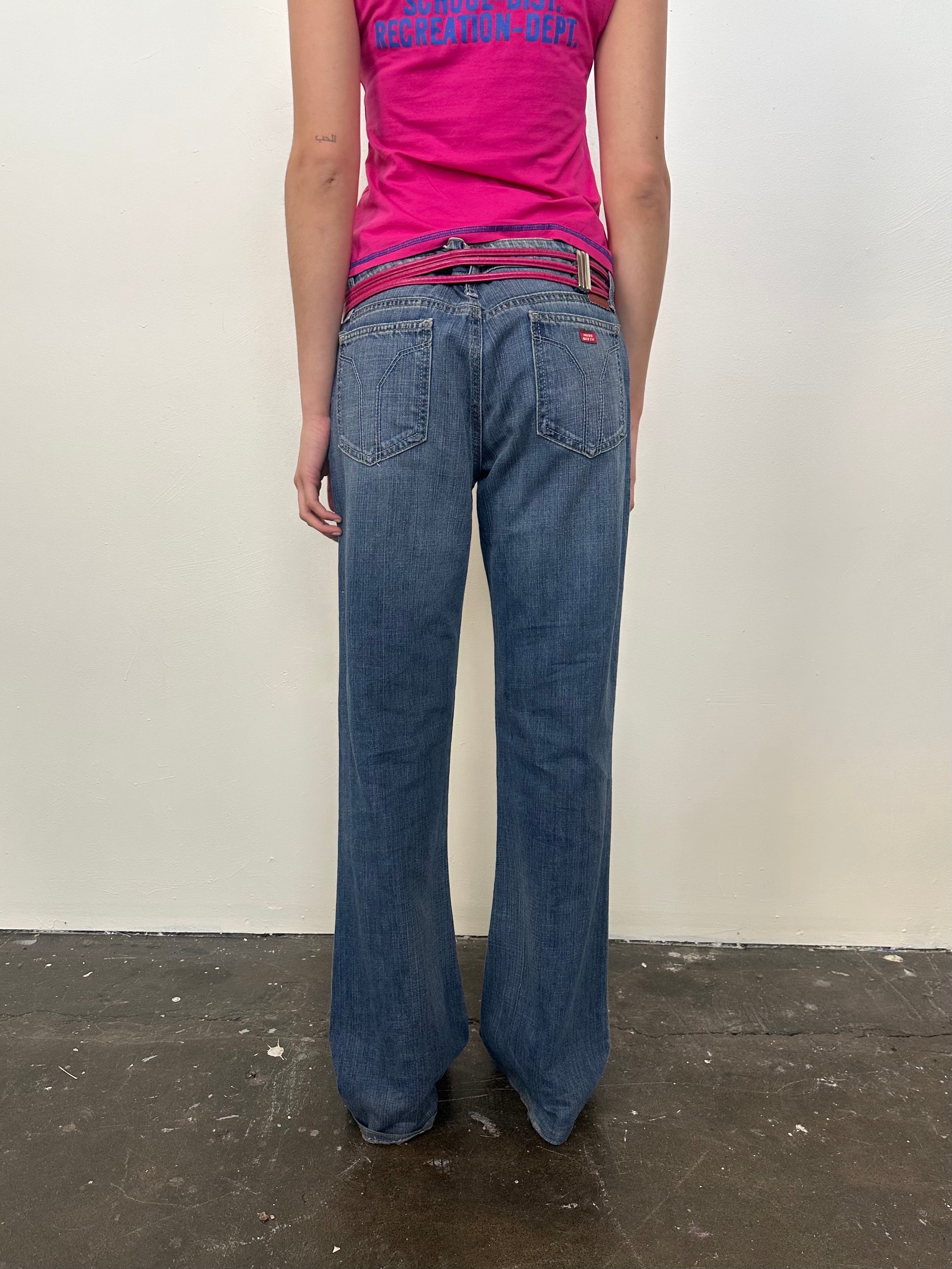 Miss Sixty Low-rise Mid wash Jeans - Size M