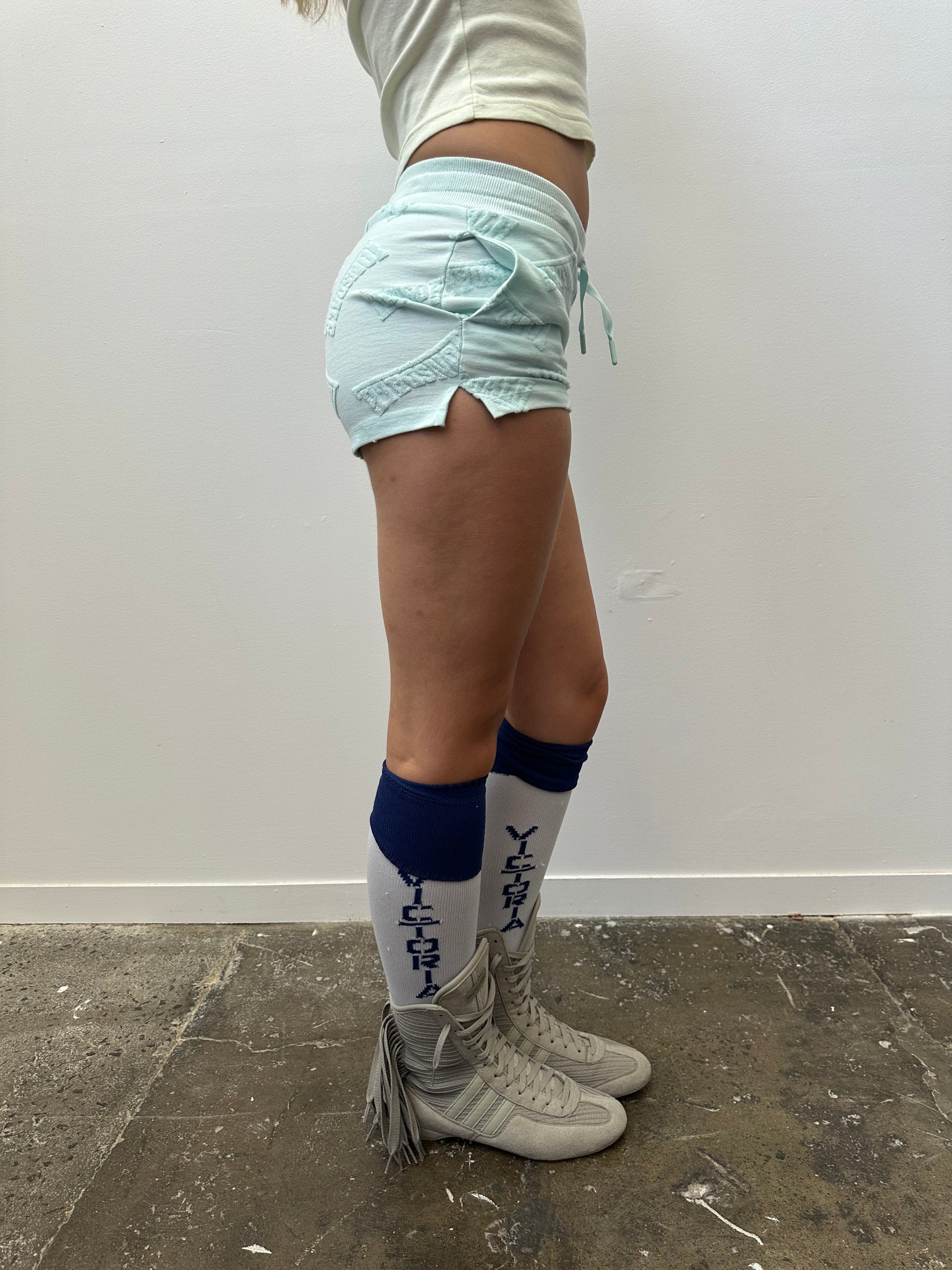 Lonsdale Aqua Blue Shorts - Size XS