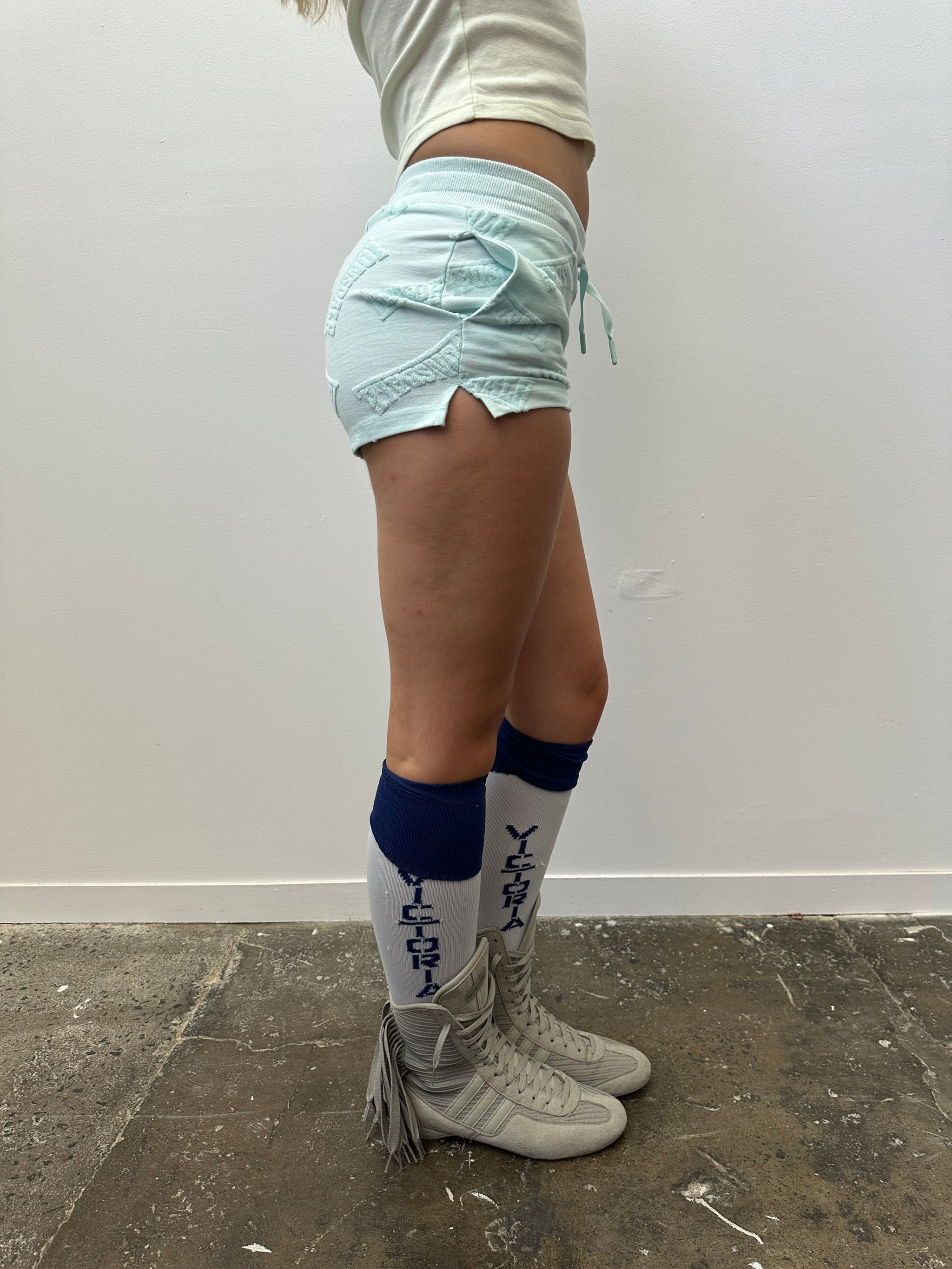 Lonsdale Aqua Blue Shorts - Size XS