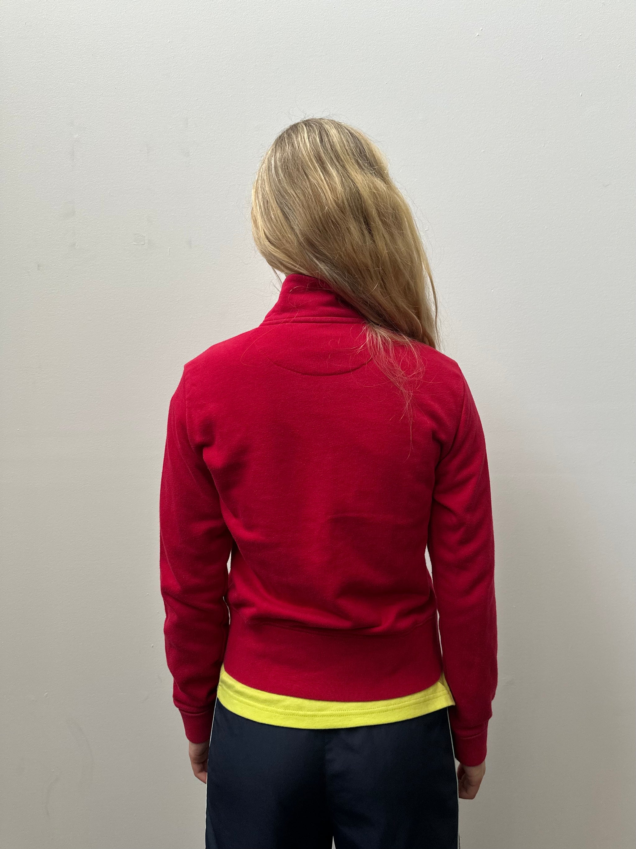 Nike Red Zip Up Jacket - Size M