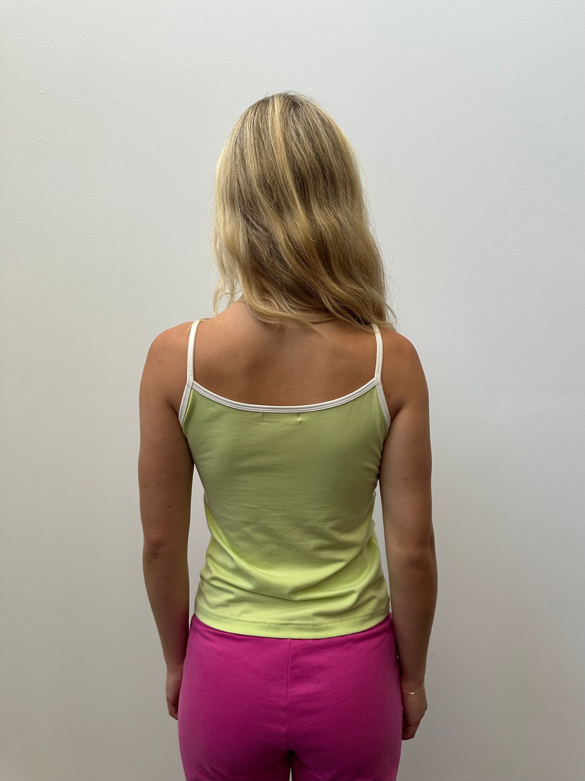 Lime Green London Cami Top - Size M