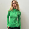 Green Puma Zip Up Jacket- Size S