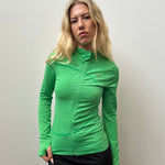 Green Puma Zip Up Jacket- Size S