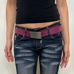 Calvin Klein Purple Belt