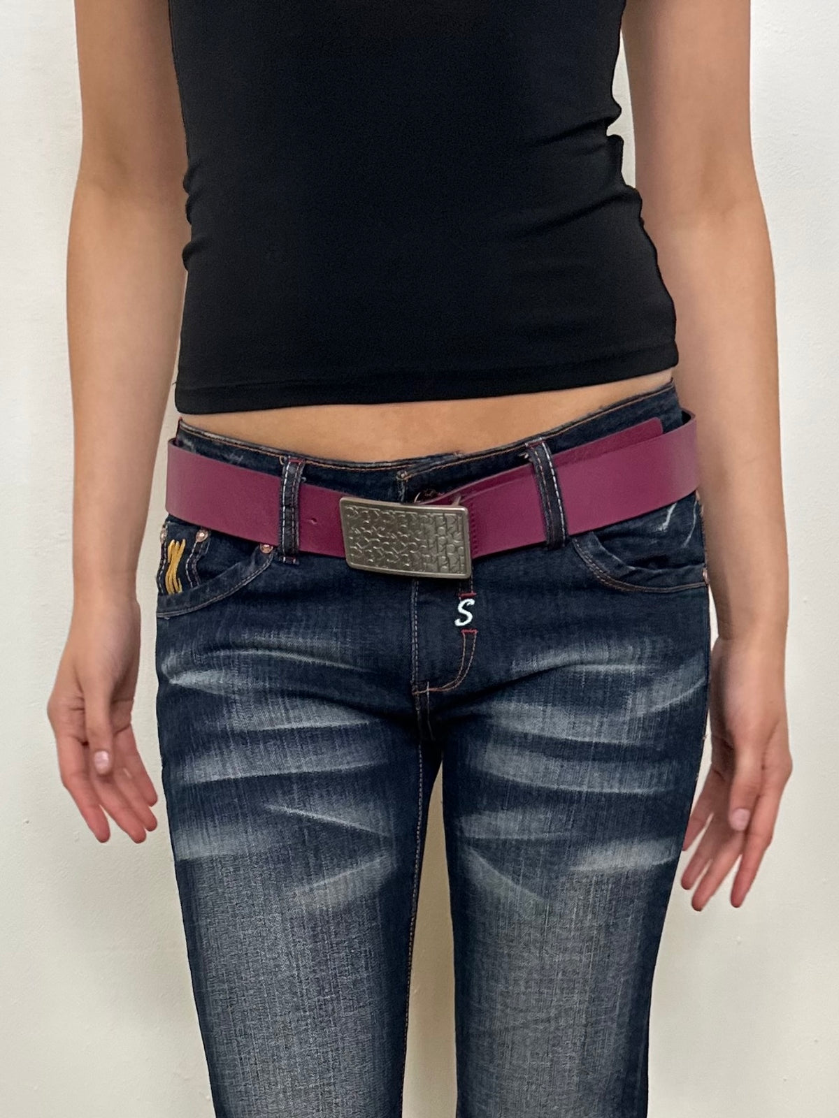 Calvin Klein Purple Belt