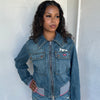00s Yes Miss Denim Jacket - Size L