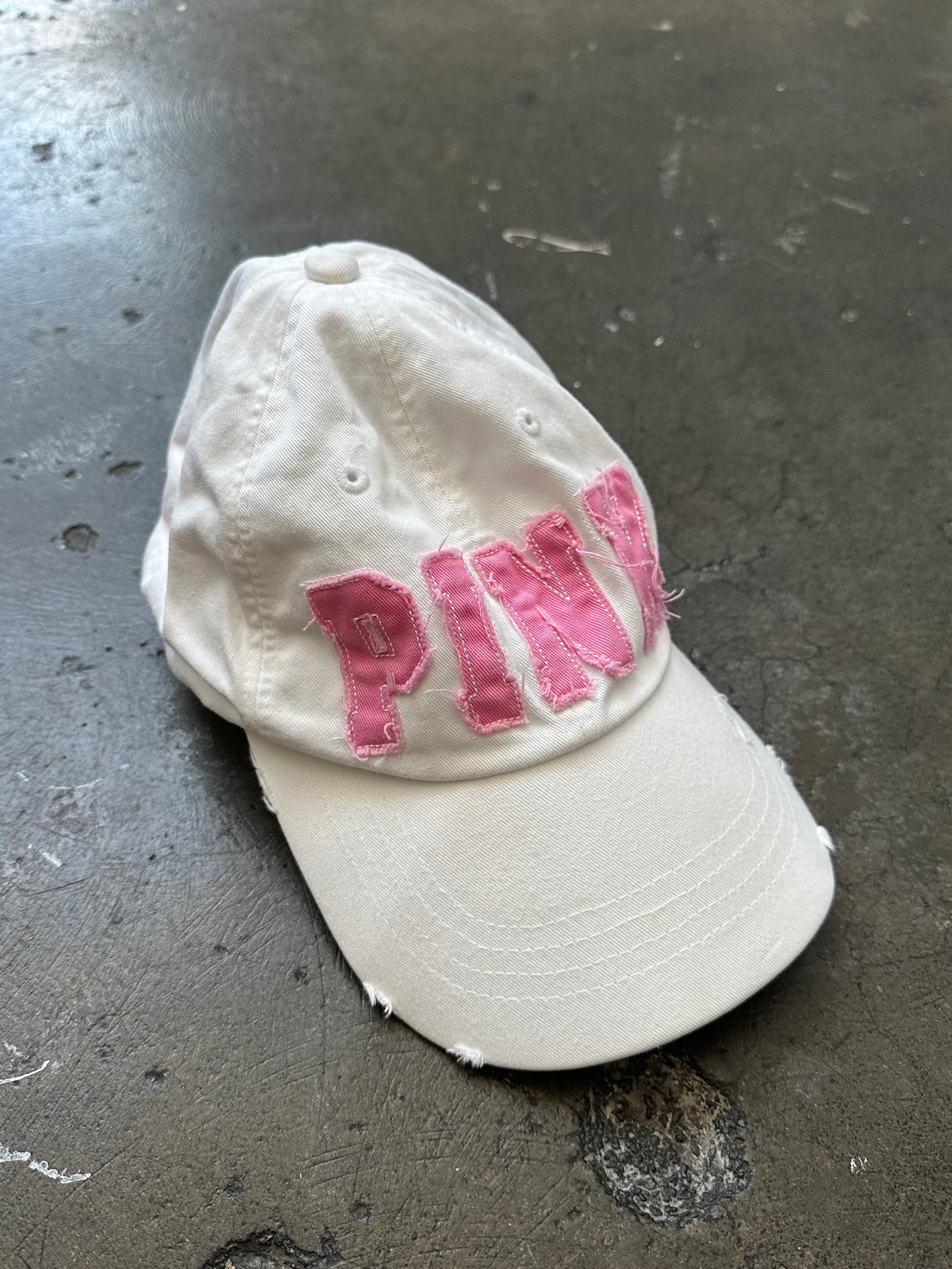 Victoria’s Secret Pink White Cap