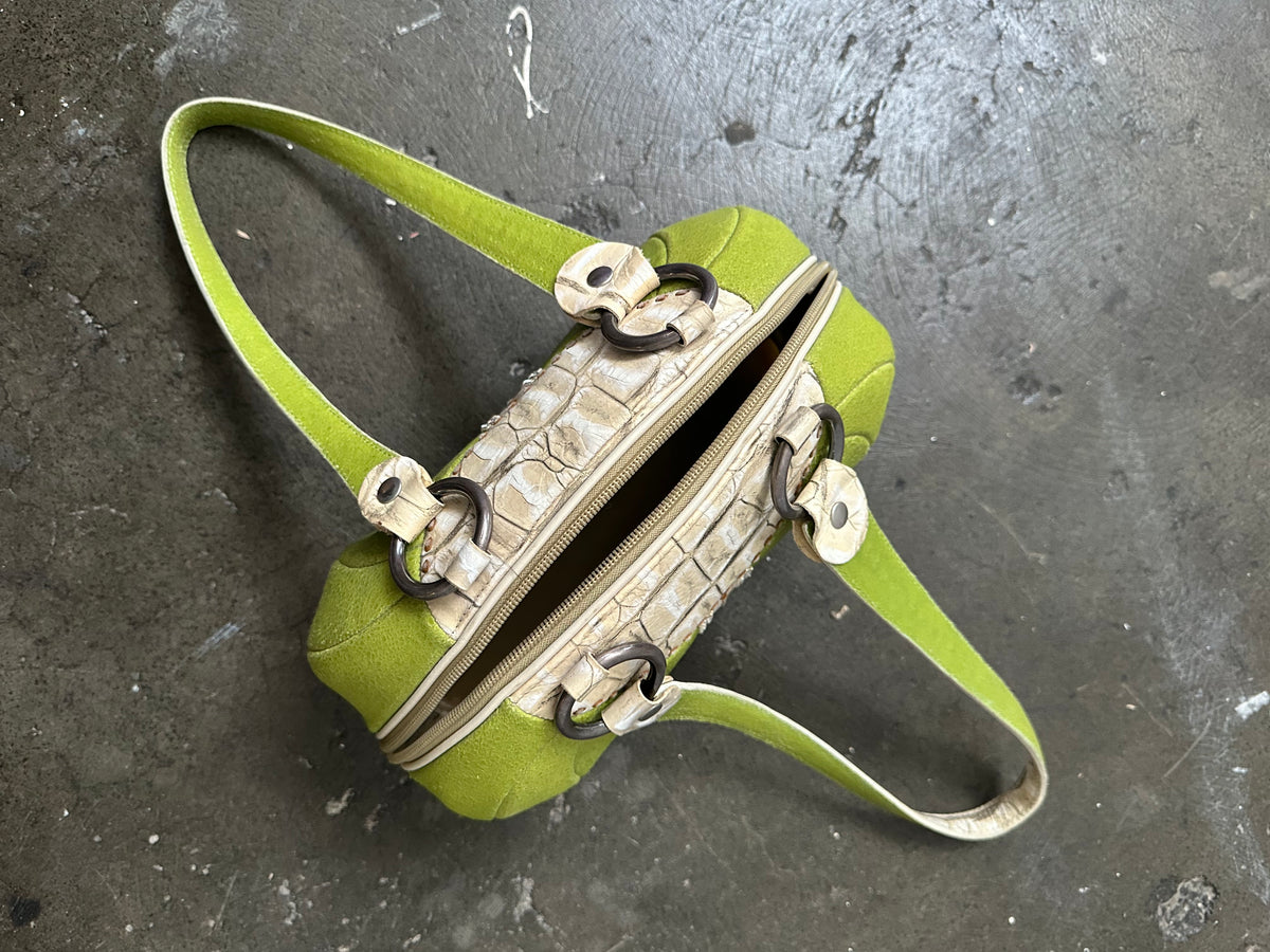 Alaluna Lime Green Shell Bag
