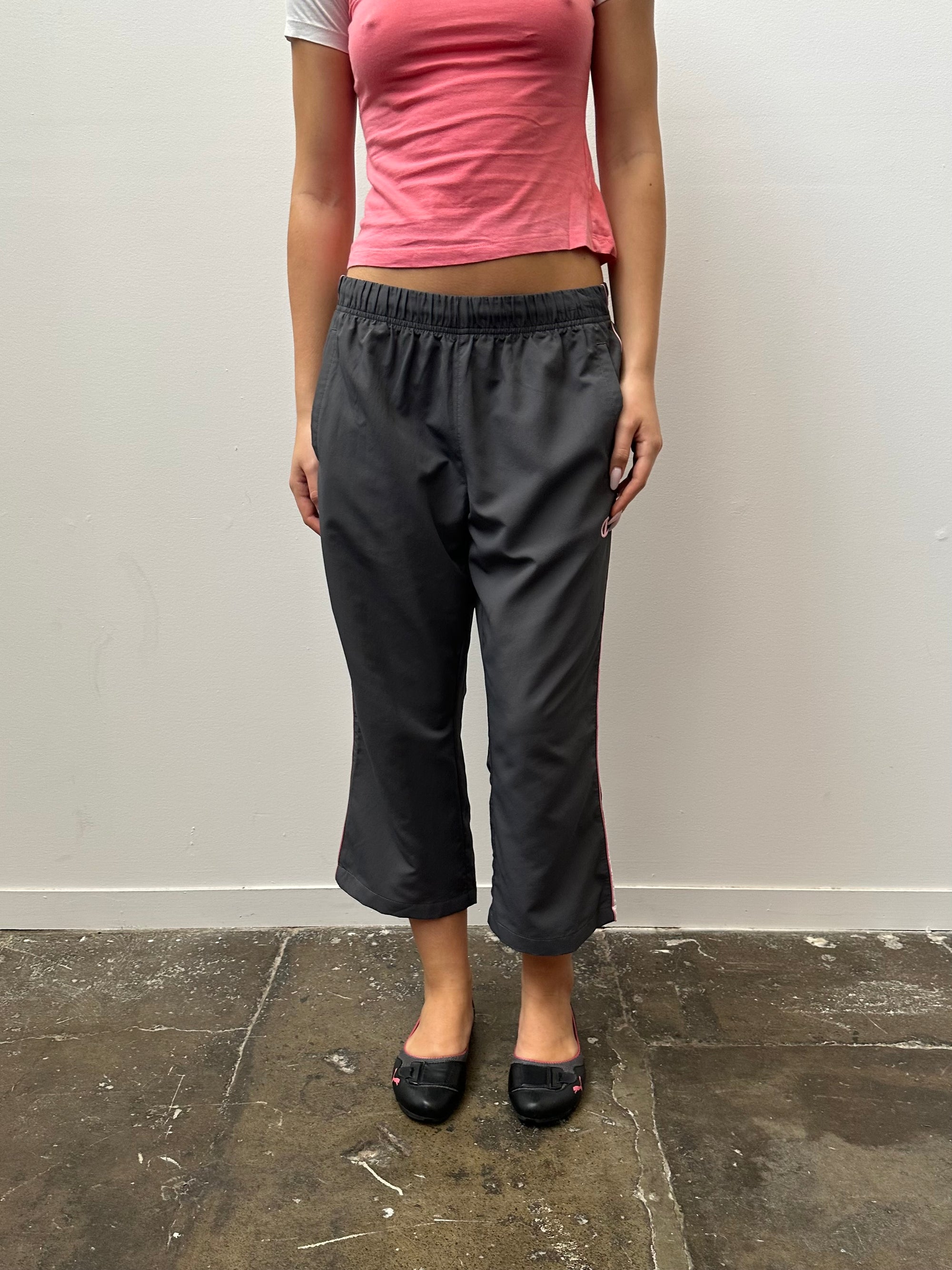 Champion Grey & Pink Capri Pants - Size M