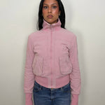 Pimkie Baby Pink Corduroy Jacket - Size M