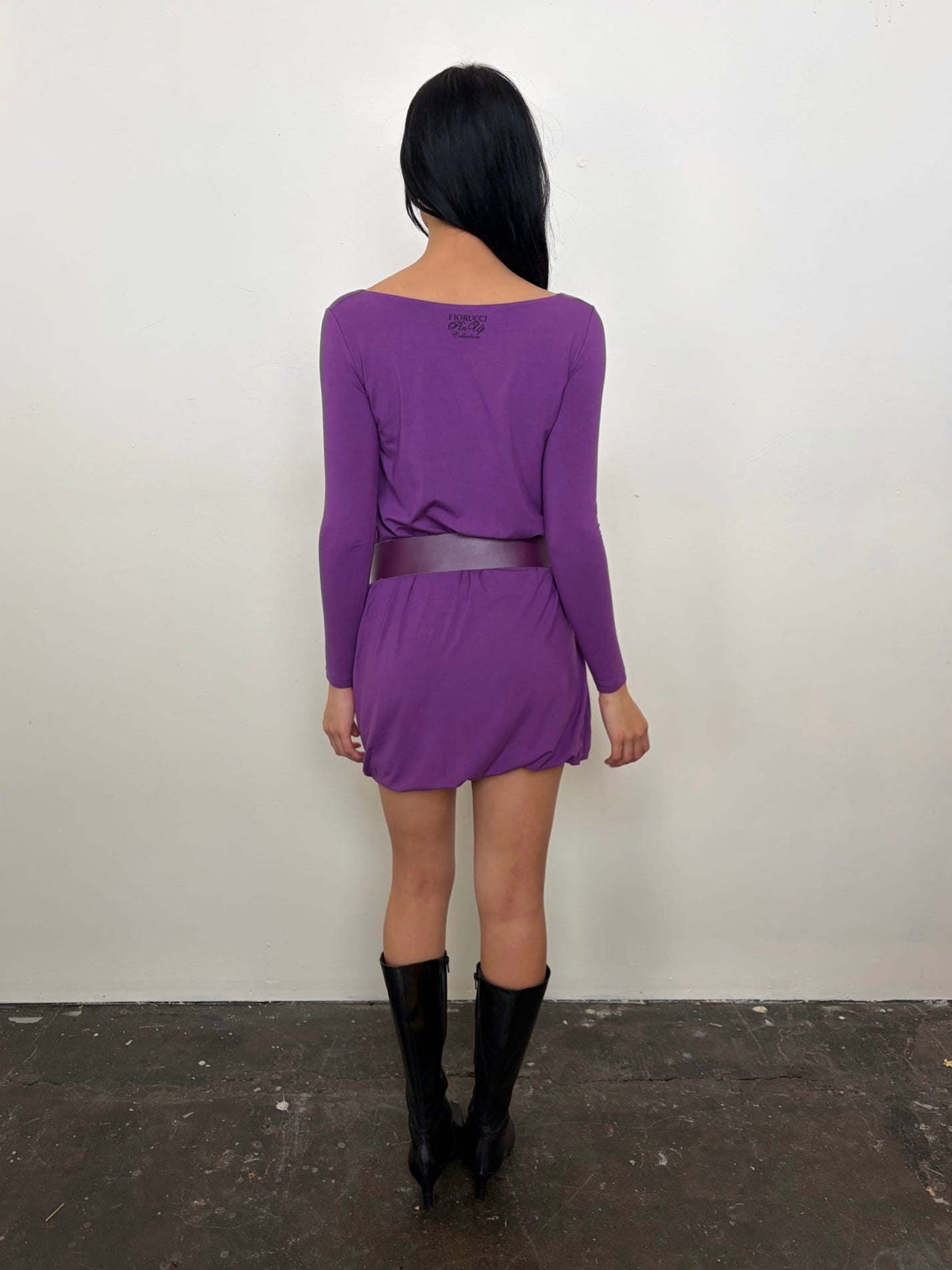 Fiorucci Pin Up Collection Purple Bubble Dress - Size S