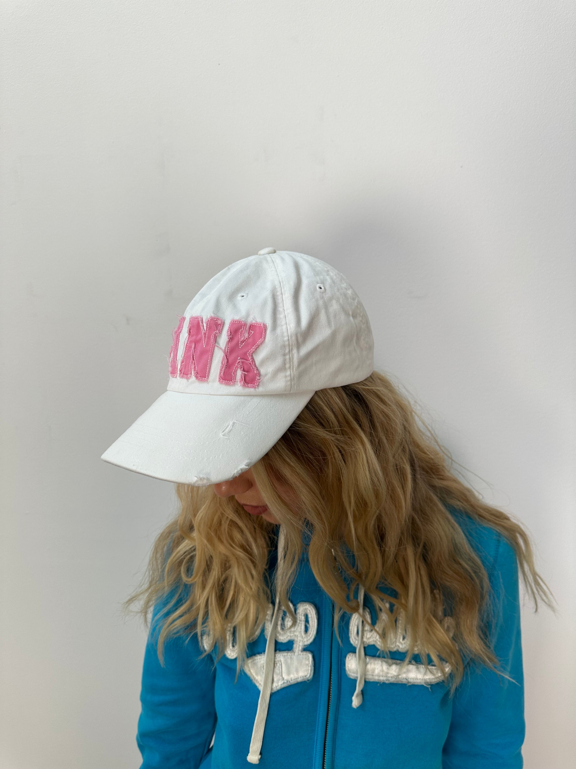 Victoria’s Secret Pink White Cap