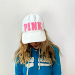 Victoria’s Secret Pink White Cap