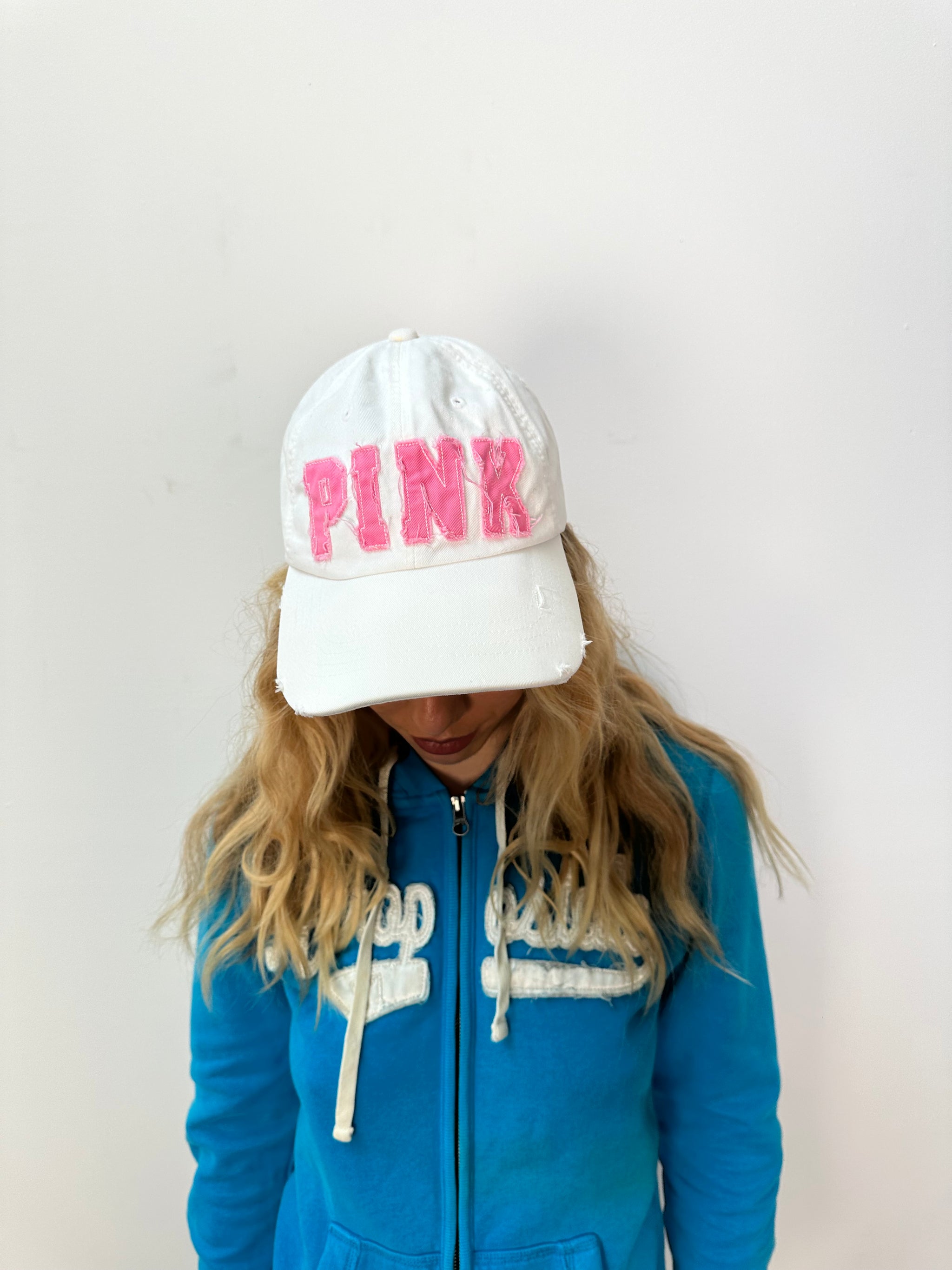 Victoria’s Secret Pink White Cap