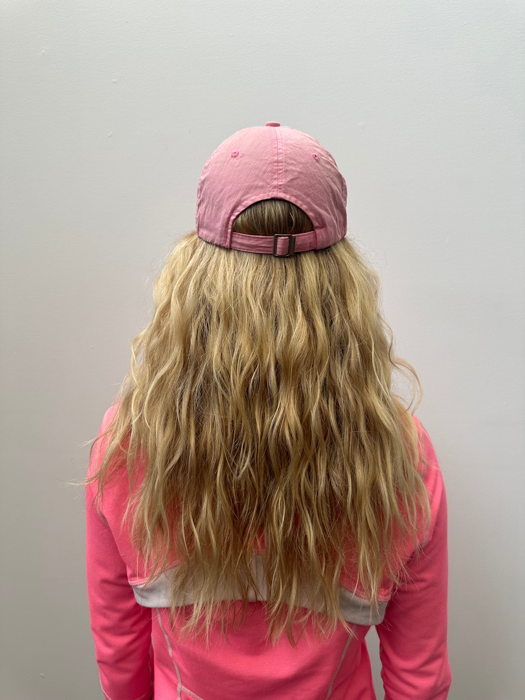 Pink Y2K Graphic Cap