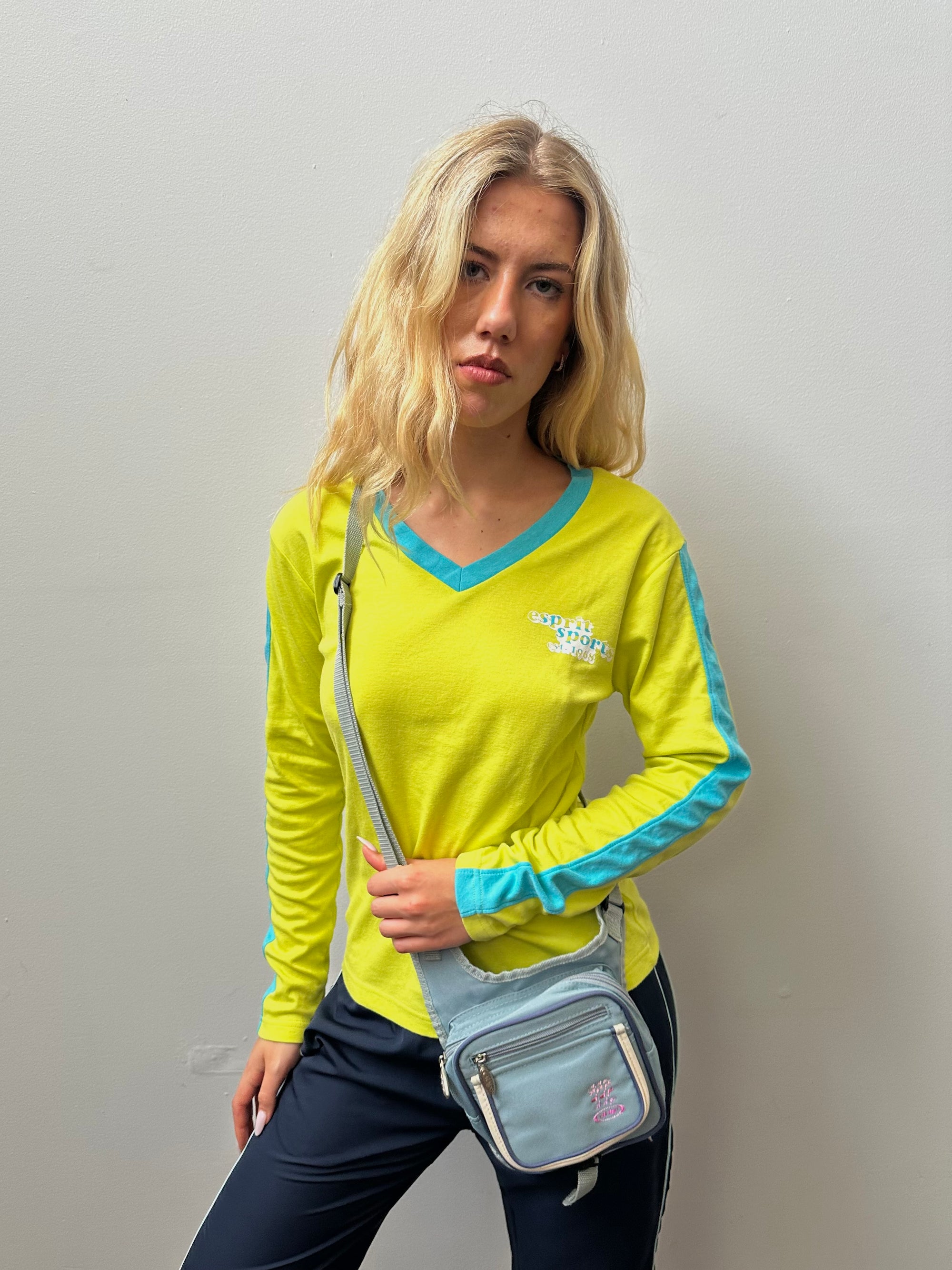 DDP Baby Blue Cargo Cross Body Bag