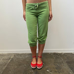 Aeropostale Lime Green Capri Joggers - Size S