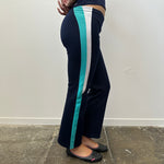 Speedo Turquoise & Navy Side Stripe Pants - Size 8