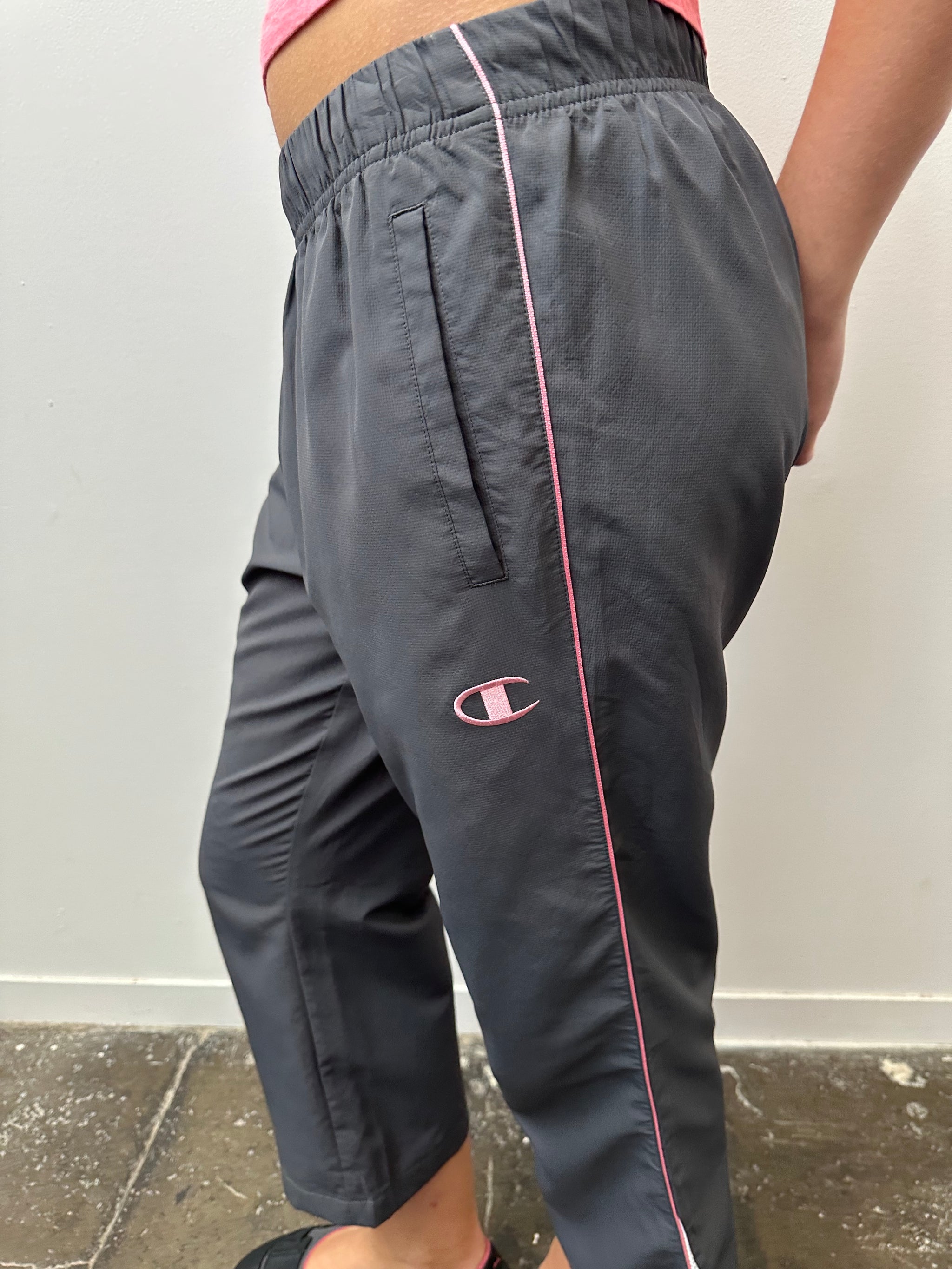 Champion Grey & Pink Capri Pants - Size M
