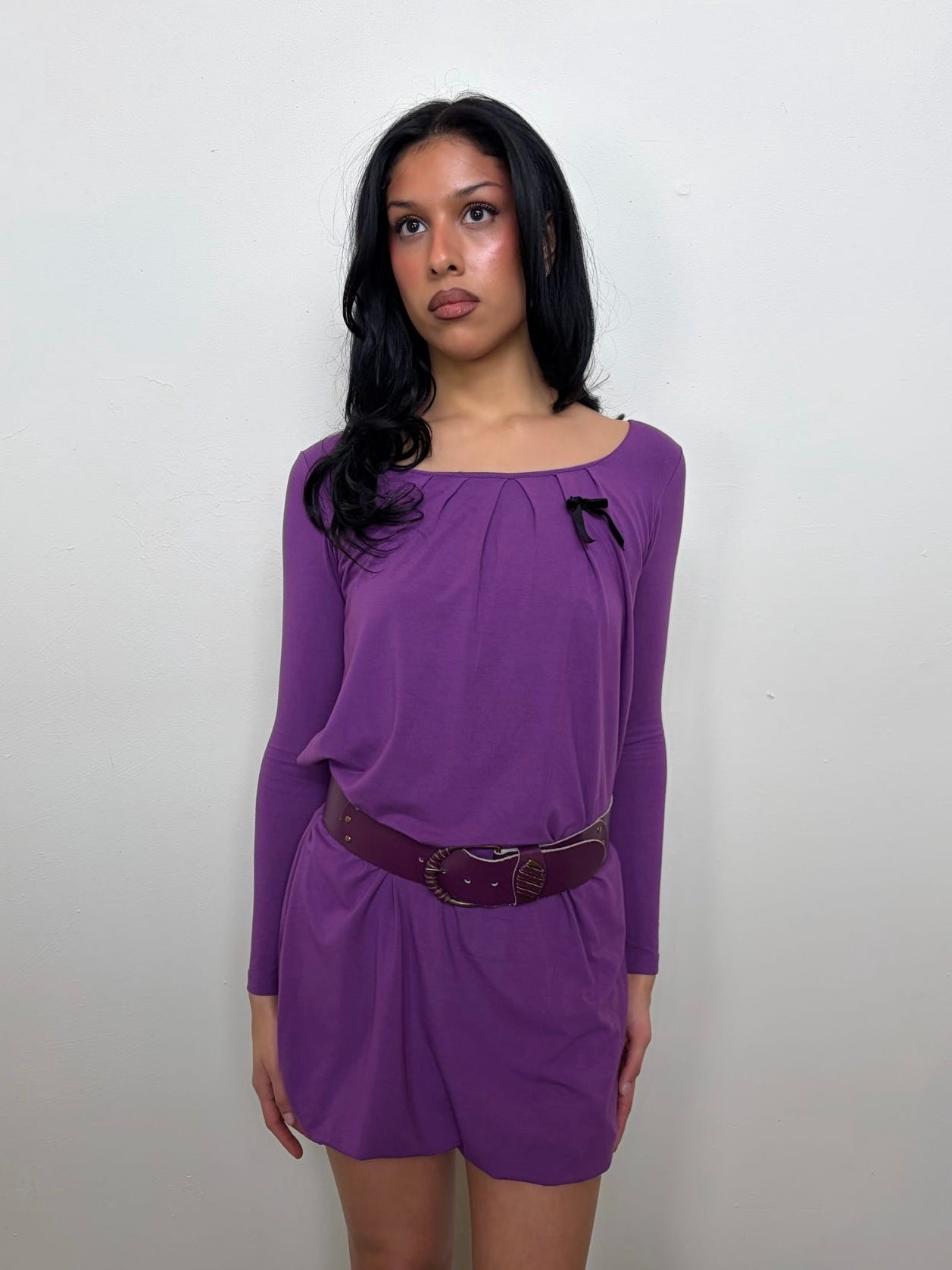 Fiorucci Pin Up Collection Purple Bubble Dress - Size S