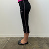 Arena Black & Pink Sports Capri Pants - Size M