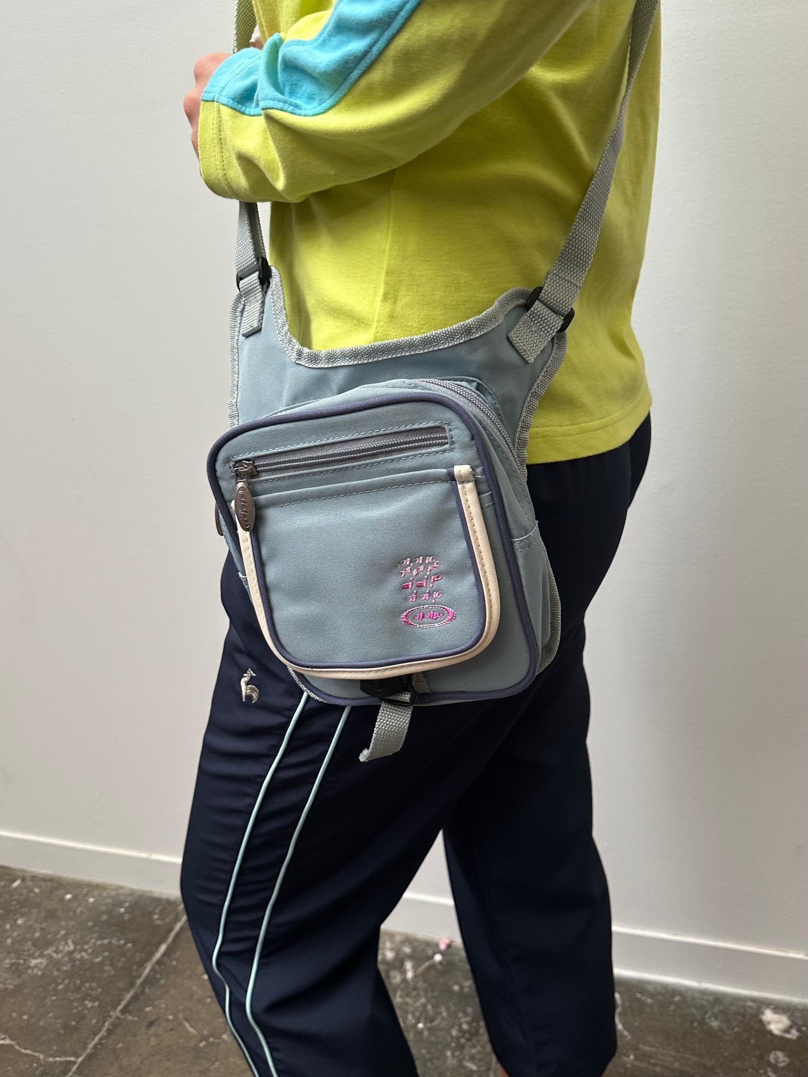 DDP Baby Blue Cargo Cross Body Bag